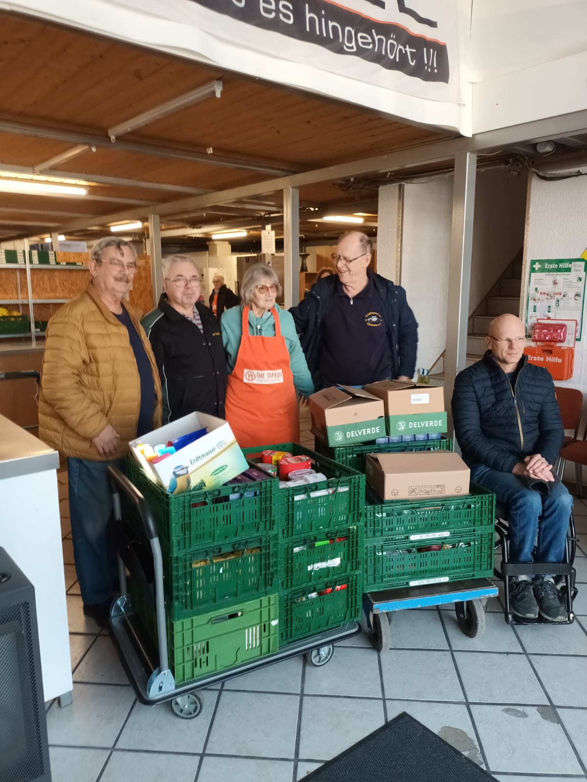 Spendenübergabe 2025 Schützenverein Edesheim